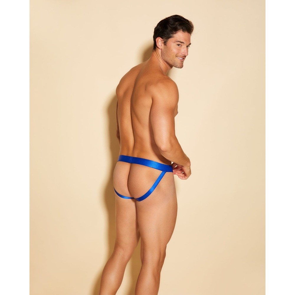Cosabella Never Say Never Jock Strap Men's Lace Underwear Blue Print size M‎